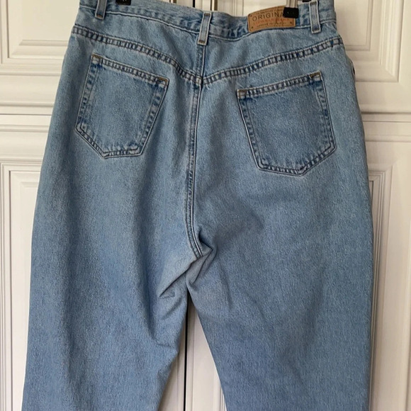 Vintage Liz Clairborne Classic Fit Jeans Women 16 Petite Blue Denim 100% Cotton - Picture 3 of 15